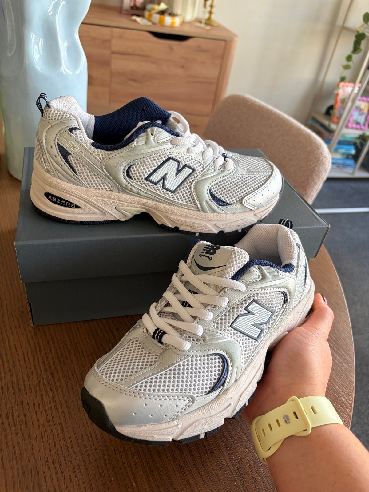 Nieuwe New Balance 530 sneakers - Maat 37 - Met doos, Wit, Nieuw, Ophalen of Verzenden, Sneakers of Gympen