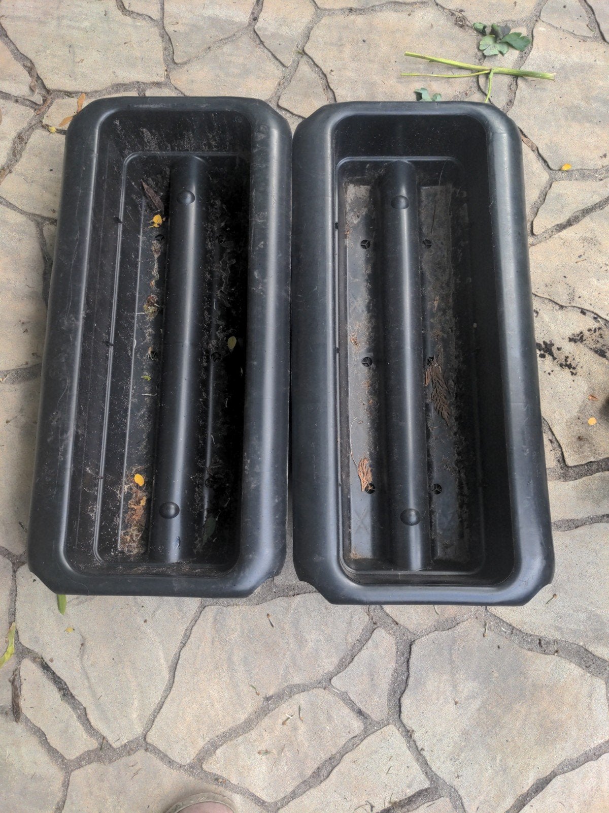 Bato aardbeien bakken - set van 2, Kunststof, Gebruikt, Minder dan 30 cm, Ophalen of Verzenden