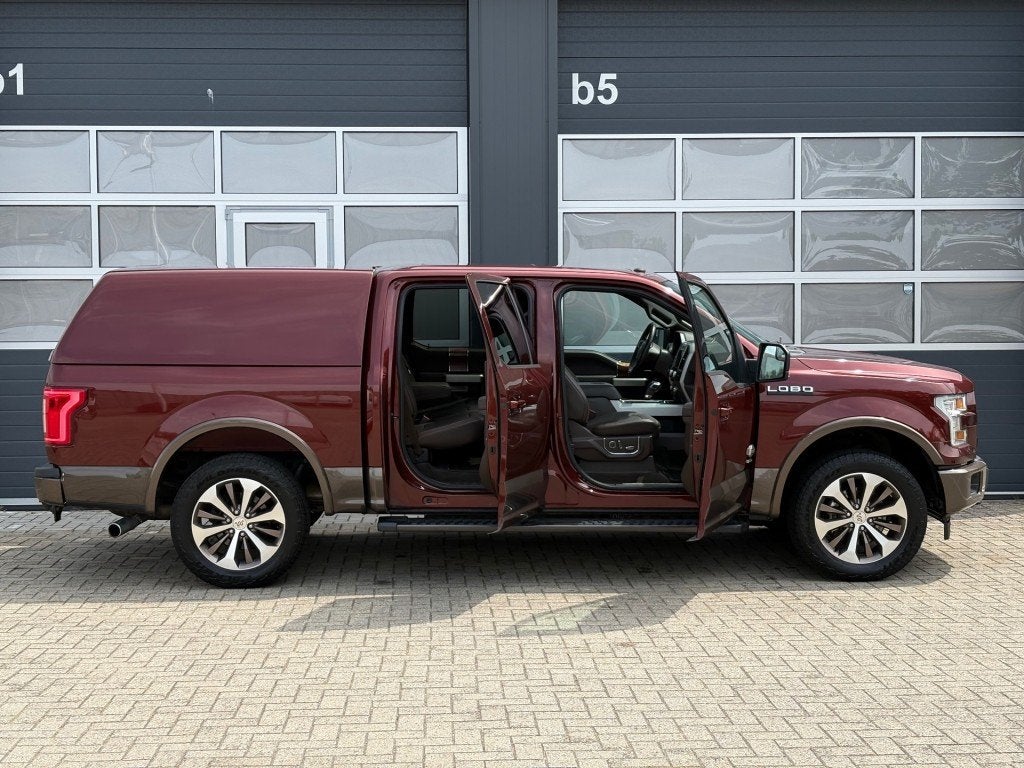 Ford F 150 3.5 V6 LPG 370PK EcoBoost SuperCrew Grijskenteken, Auto's, Bestelauto's, Automaat, Origineel Nederlands, Bedrijf, Ford