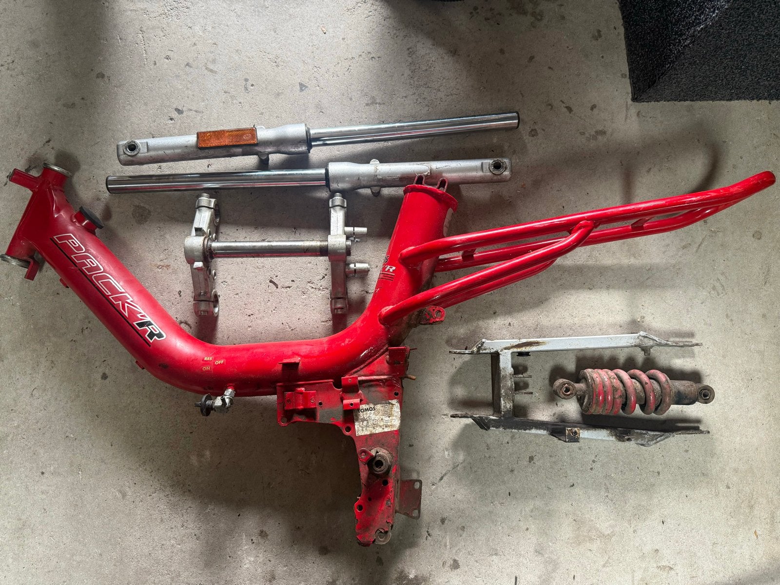 Tomos Pack’r Frame, zonder blok, Ophalen, Gebruikt, Frame