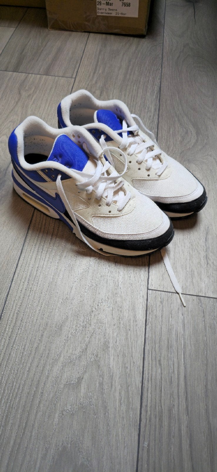 Nike Air Max bw og persian / violet maat 41, Nike air max, Wit, Ophalen of Verzenden, Sneakers of Gympen