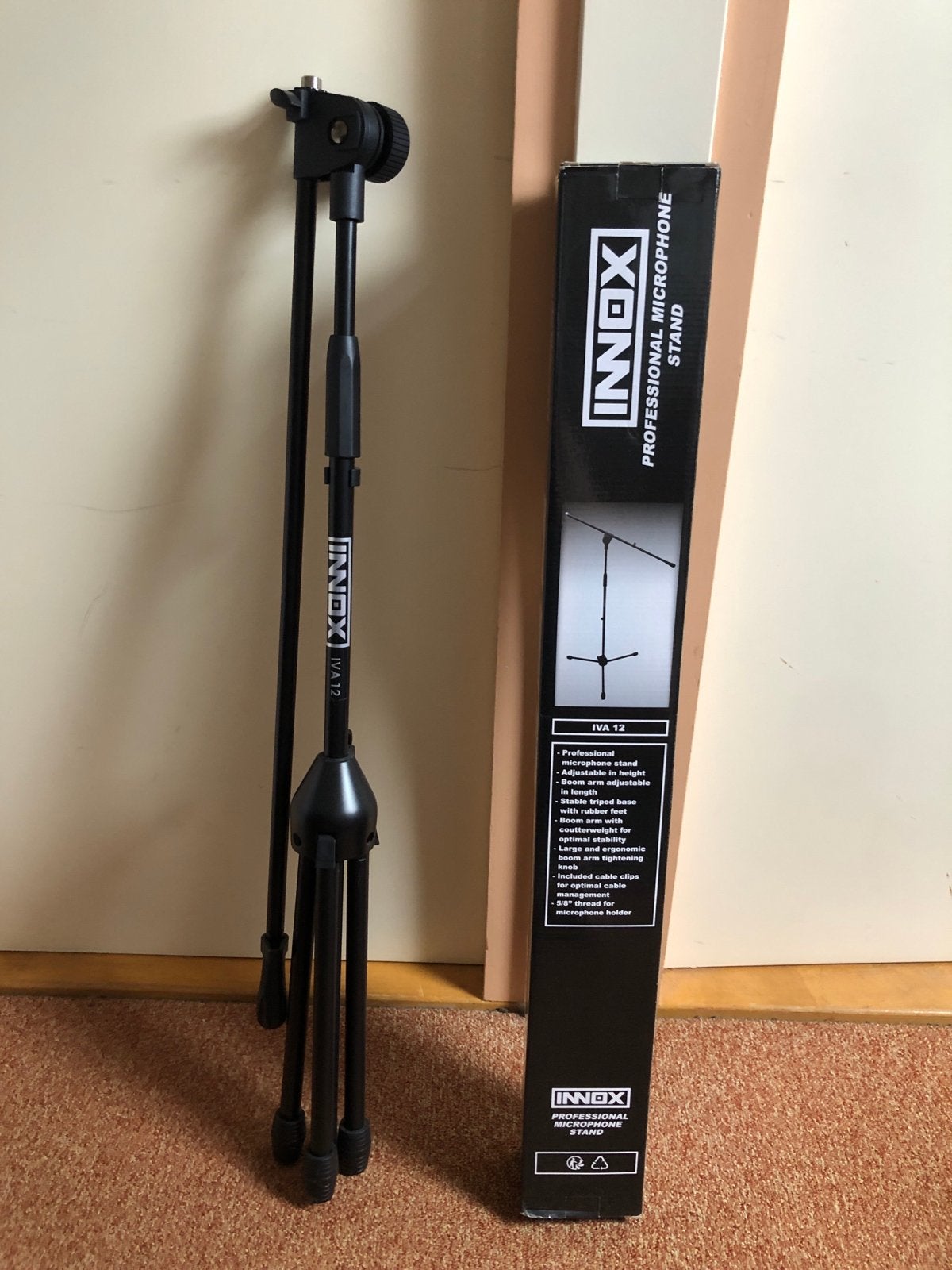 Innox IVA 12 Professionele Microfoonstandaard, Ophalen of Verzenden, Zo goed als nieuw, Overige typen
