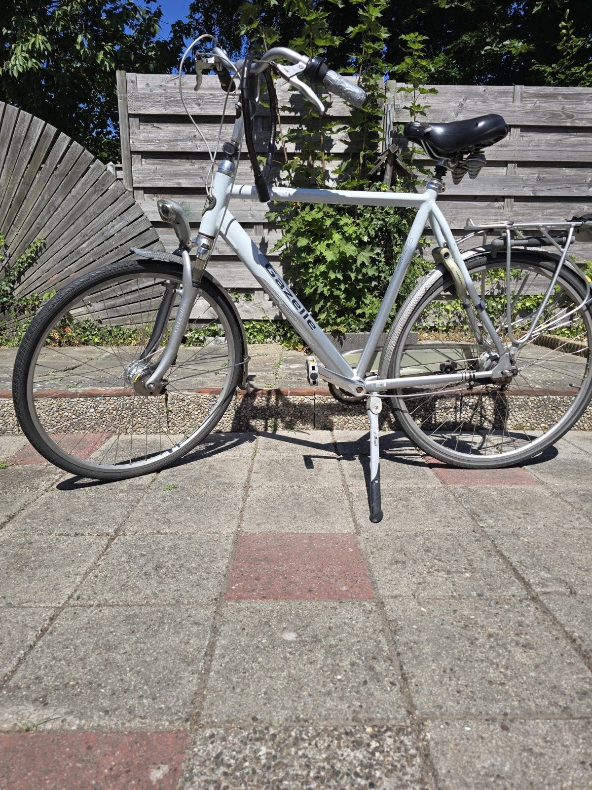 Herenfiets Gazelle, Fietsen en Brommers, Fietsen | Heren | Herenfietsen, Ophalen, Gebruikt, Versnellingen, 65 cm of meer