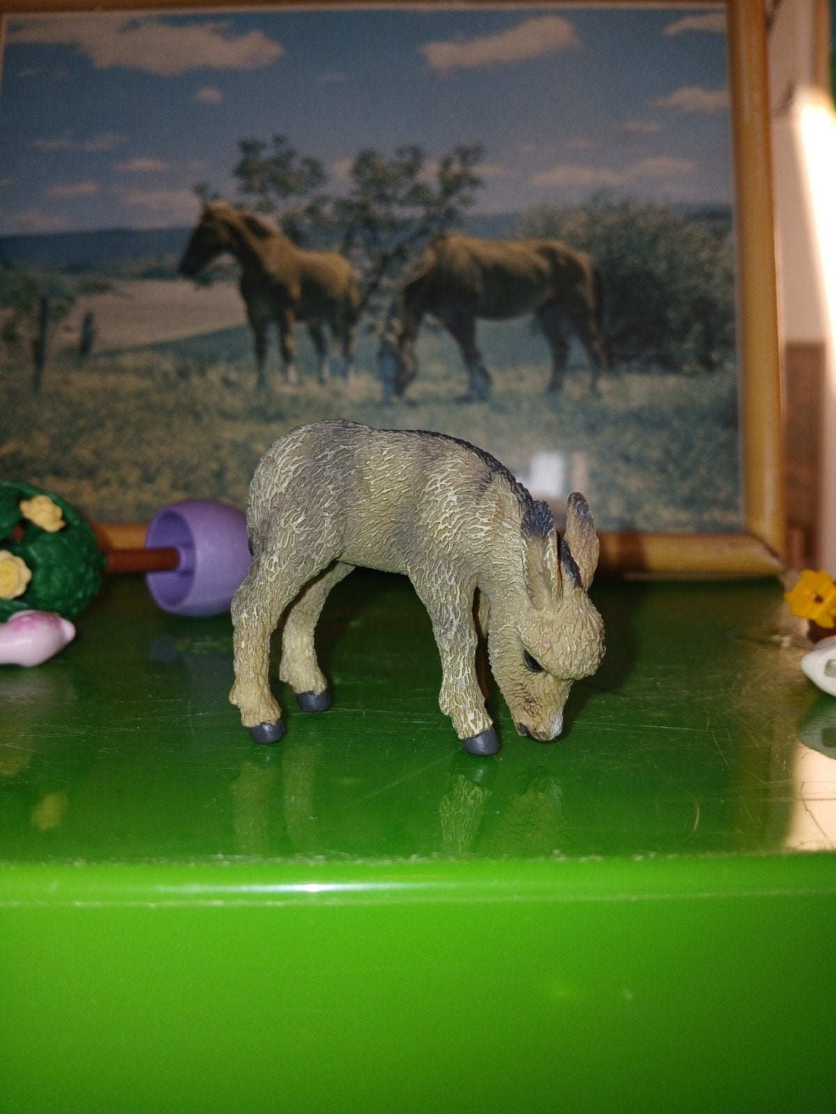 Schleich Ezel Veulen Speelfiguur, Ophalen, Zo goed als nieuw, Jongen of Meisje