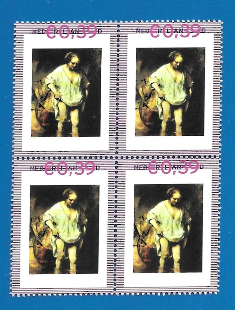 Pers.Postzegel Blok 2420-A-9 Rembrandt Badende Vrouw - 2006, Verzenden, Na 1940, Postfris
