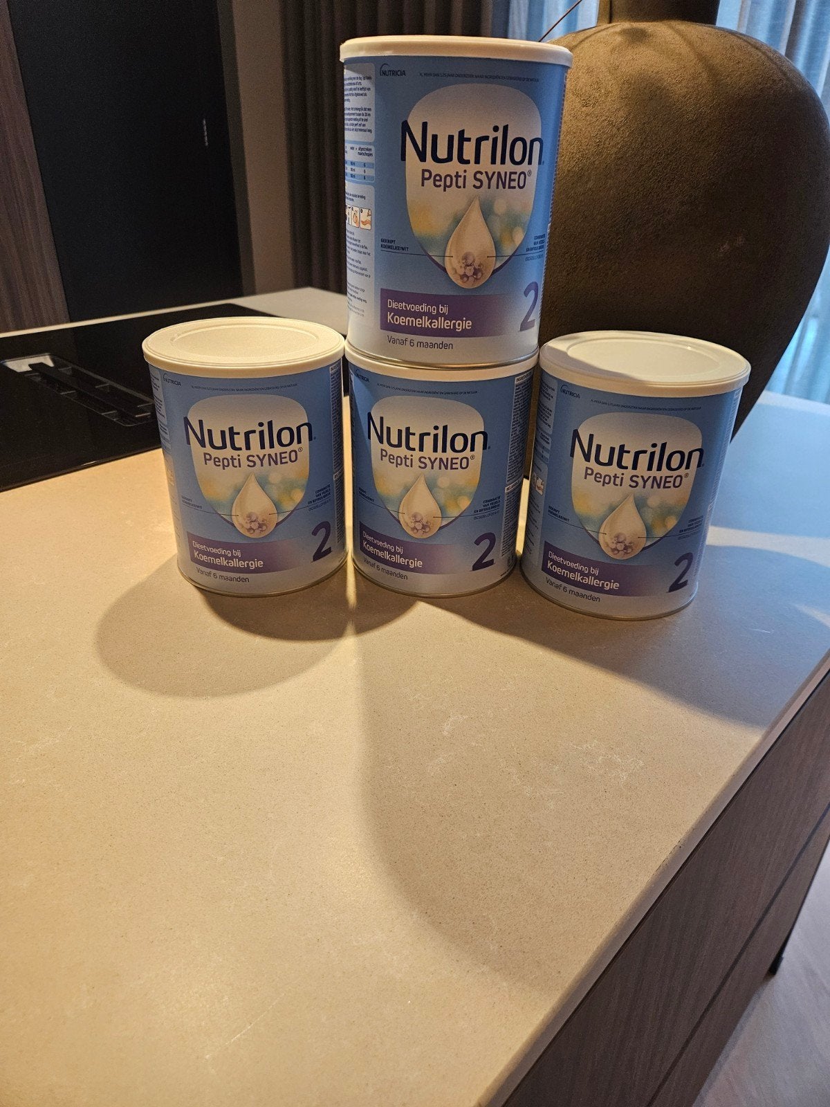 Nutrilon Pepti SYNEO 2 (4x) - dieetvoeding Koemelkallergie, Ophalen of Verzenden, Nieuw, Overige typen, Nutrilon