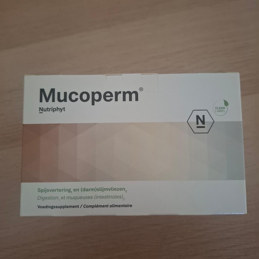 Mucoperm Nutriphyt - Voedingssupplement voor darmen, Ophalen of Verzenden, Nieuw, Poeder of Drank