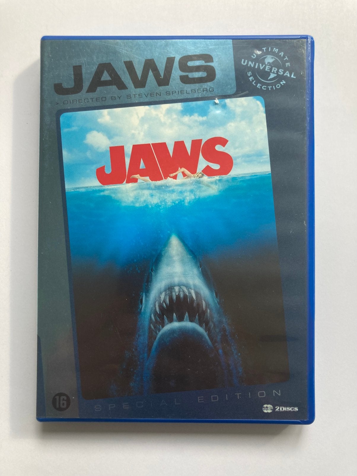 Jaws, 1975  / 2x DVD / 30th Anniversary / Ultimate Universal, Horror, 1960 tot 1980, Vanaf 16 jaar, Ophalen of Verzenden