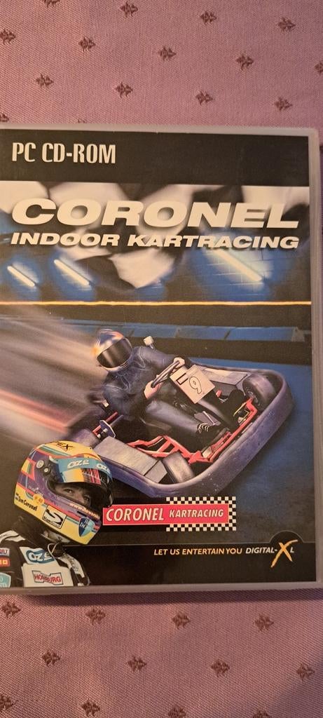 Coronel Indoor Kartracing PC CD-ROM, Gebruikt, 1 speler, Racen en Vliegen, Ophalen of Verzenden
