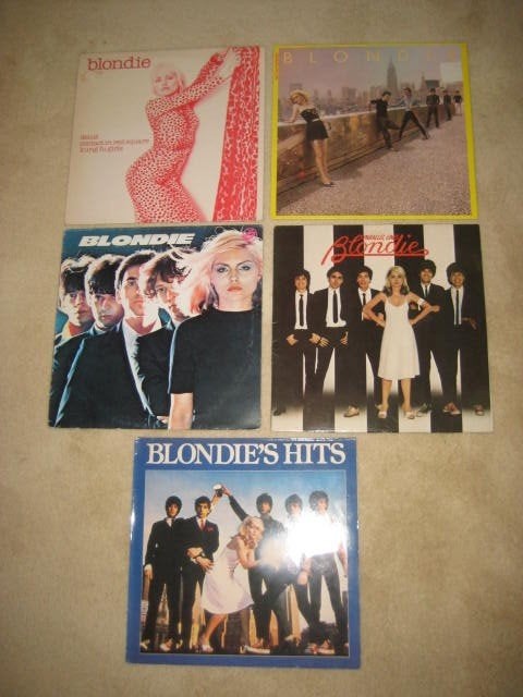 LP Blondie 4 stuks, LP, Gebruikt, Pop, Ophalen of Verzenden