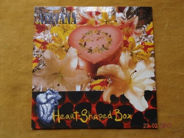 Nirvana - Heart shaped box   (7"), Cd's en Dvd's, Vinyl Singles, Zo goed als nieuw, Fotohoes, Originele persing, Single, 1990 - 1999