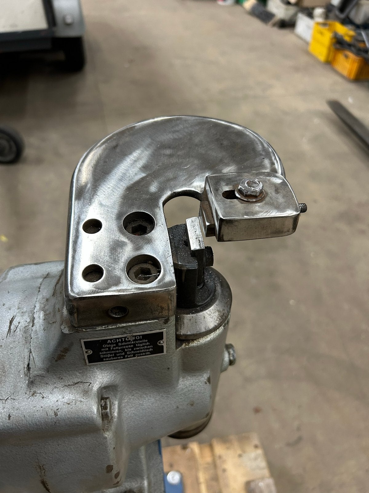 Trumpf OMS 450 Elektrische Plaatschaar - 4,5 mm zacht staal, Ophalen of Verzenden