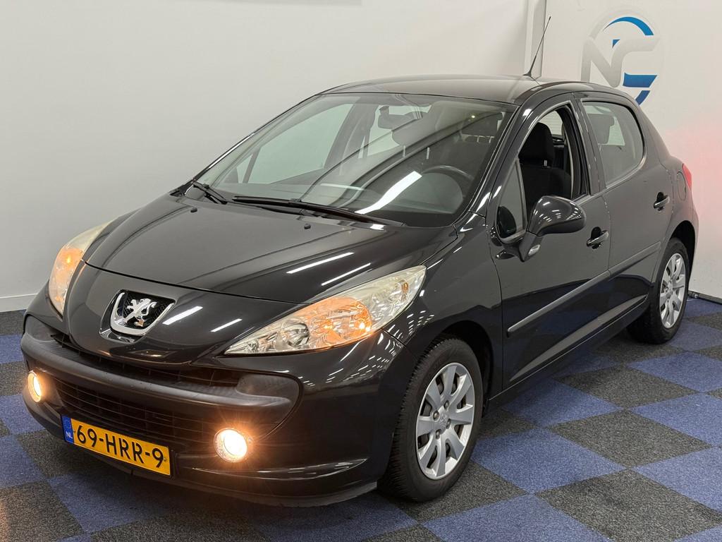 Peugeot 207 1.4 VTi Look / NAP / DEALER ONDERHOUDEN / NETTE, Voorwielaandrijving, Zwart, Origineel Nederlands, Handgeschakeld