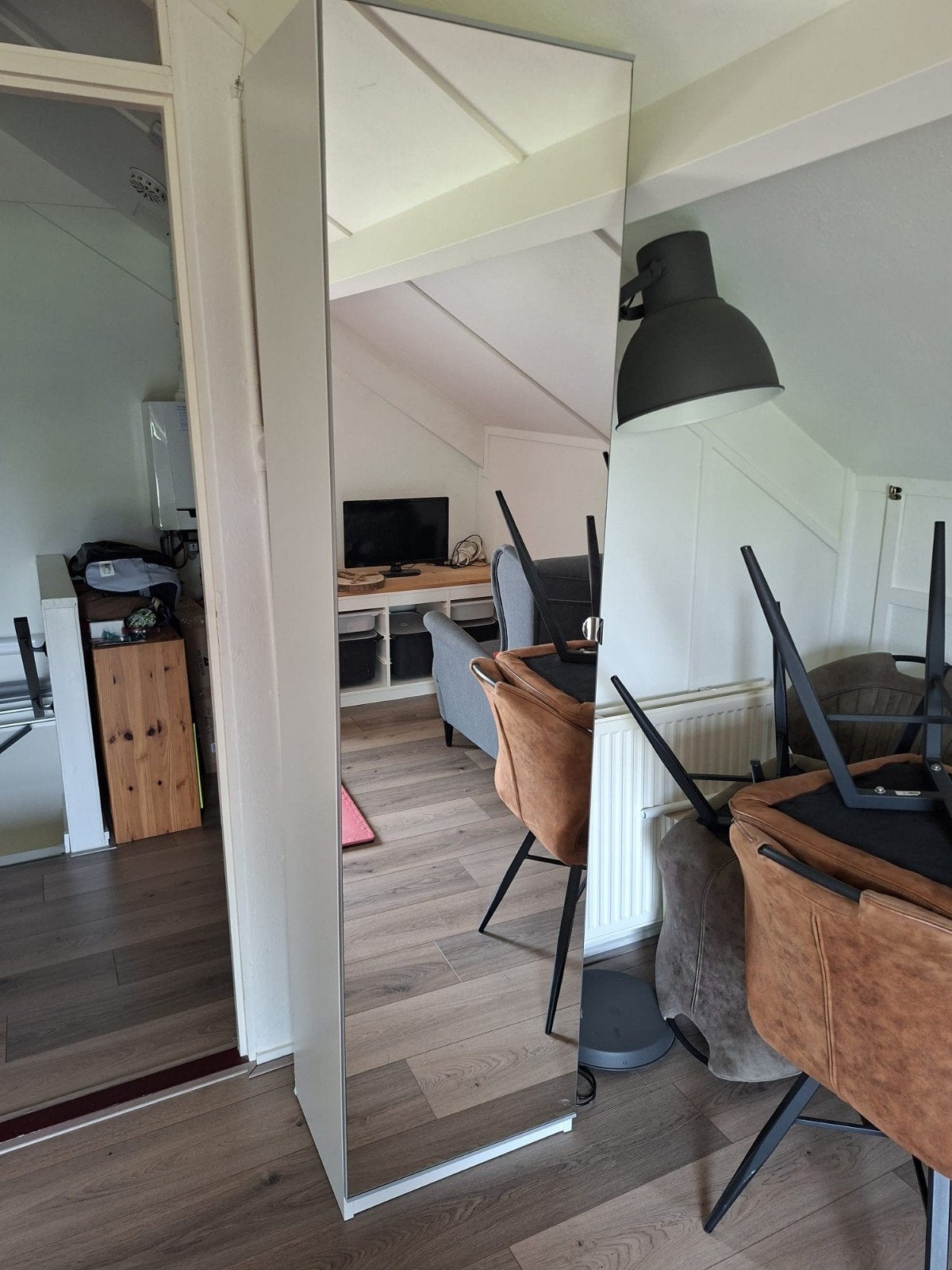 Ikea Pax kast met spiegeldeur, Ophalen, Minder dan 50 cm, 50 tot 75 cm, Gebruikt