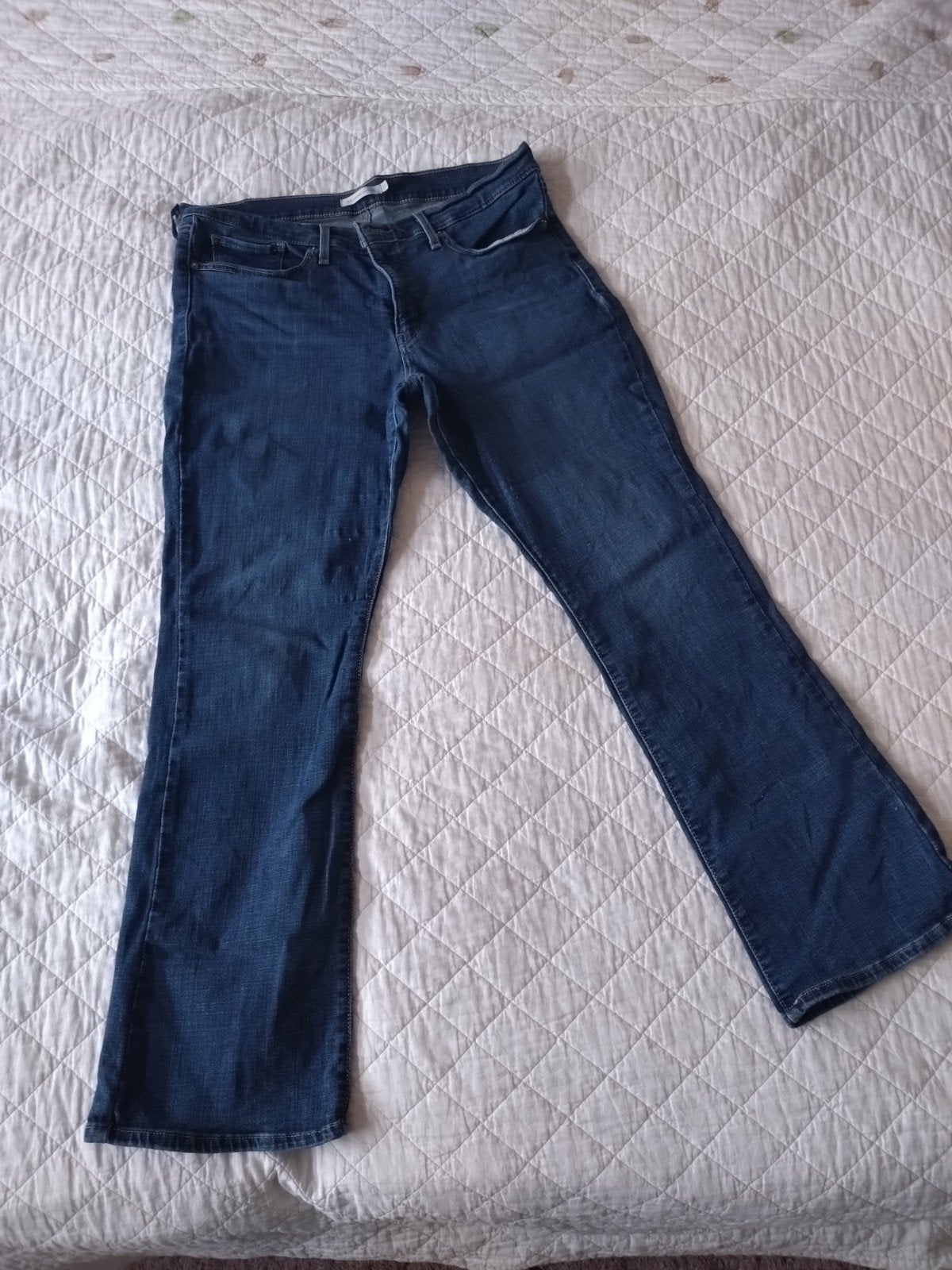 Levi's 315 Shaping Bootcut Jeans W33 L30, Blauw, Ophalen of Verzenden, W33 - W36 (confectie 42/44), Gedragen