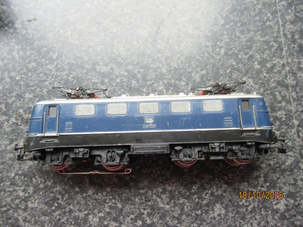 MARKLIN HO - ELEKTRISCHE LOCOMOTIEF-DB-TYPE 3034 -ca1962, Wisselstroom, Locomotief, Ophalen of Verzenden, Zo goed als nieuw
