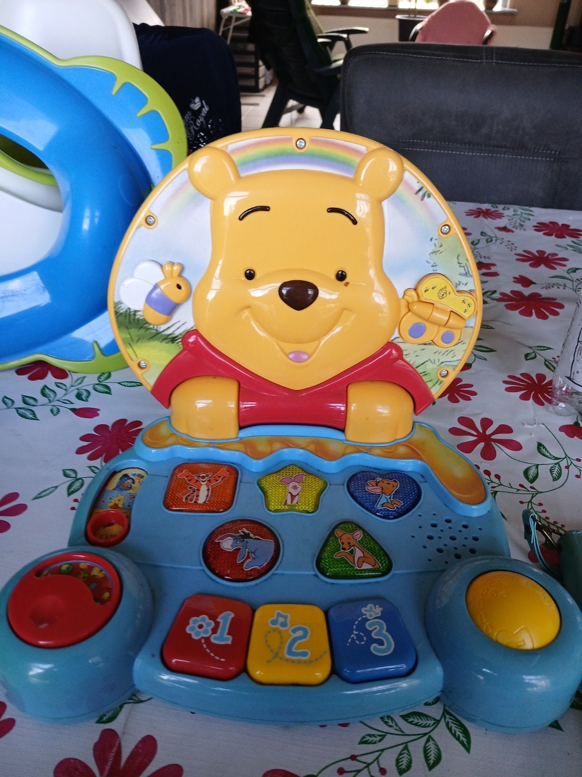 VTech Winnie de Poeh Muziektafel - Interactief Speelgoed, Ophalen, Gebruikt, Overige typen, Met licht