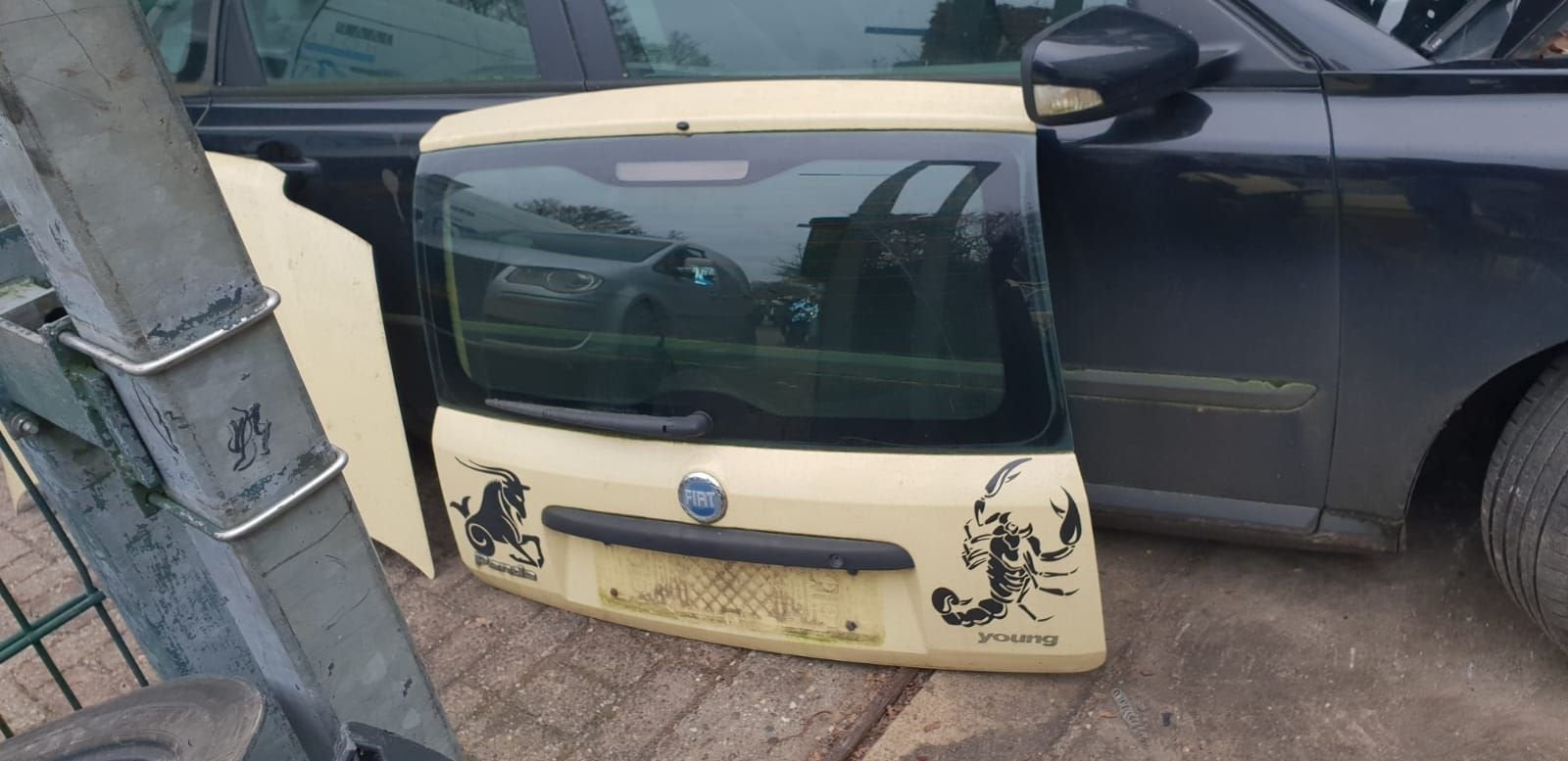 FIAT PANDA ACHTERKLEP BJ 2004 TOT 2008, Auto-onderdelen, Gebruikt, -, Ophalen of Verzenden, Achter