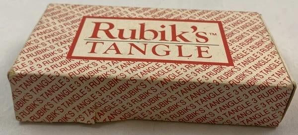Matchbox Rubik's Tangle Puzzel Vintage 1990 Geduldspel, Verzenden, Minder dan 500 stukjes, Zo goed als nieuw, Rubik's of 3D-puzzel