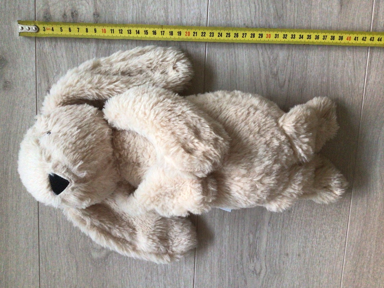 Beeztees…beige ecru…haas…knuffel voor hond…40 cm…nieuwstaat…, Ophalen of Verzenden, Zo goed als nieuw