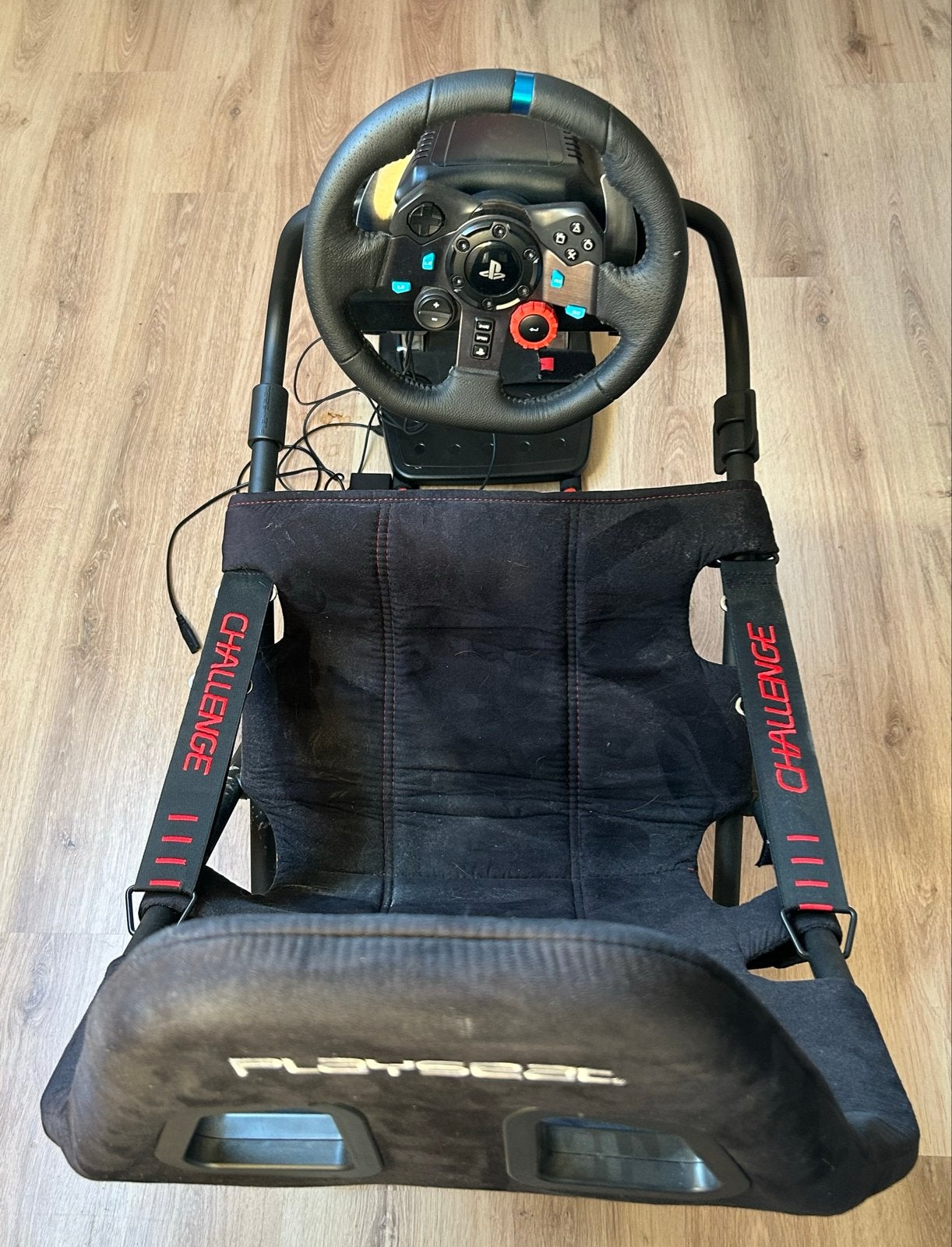 Logitech G29 racestuur en pedalen met Playseat Challenge, Ophalen, Overige merken, Gebruikt