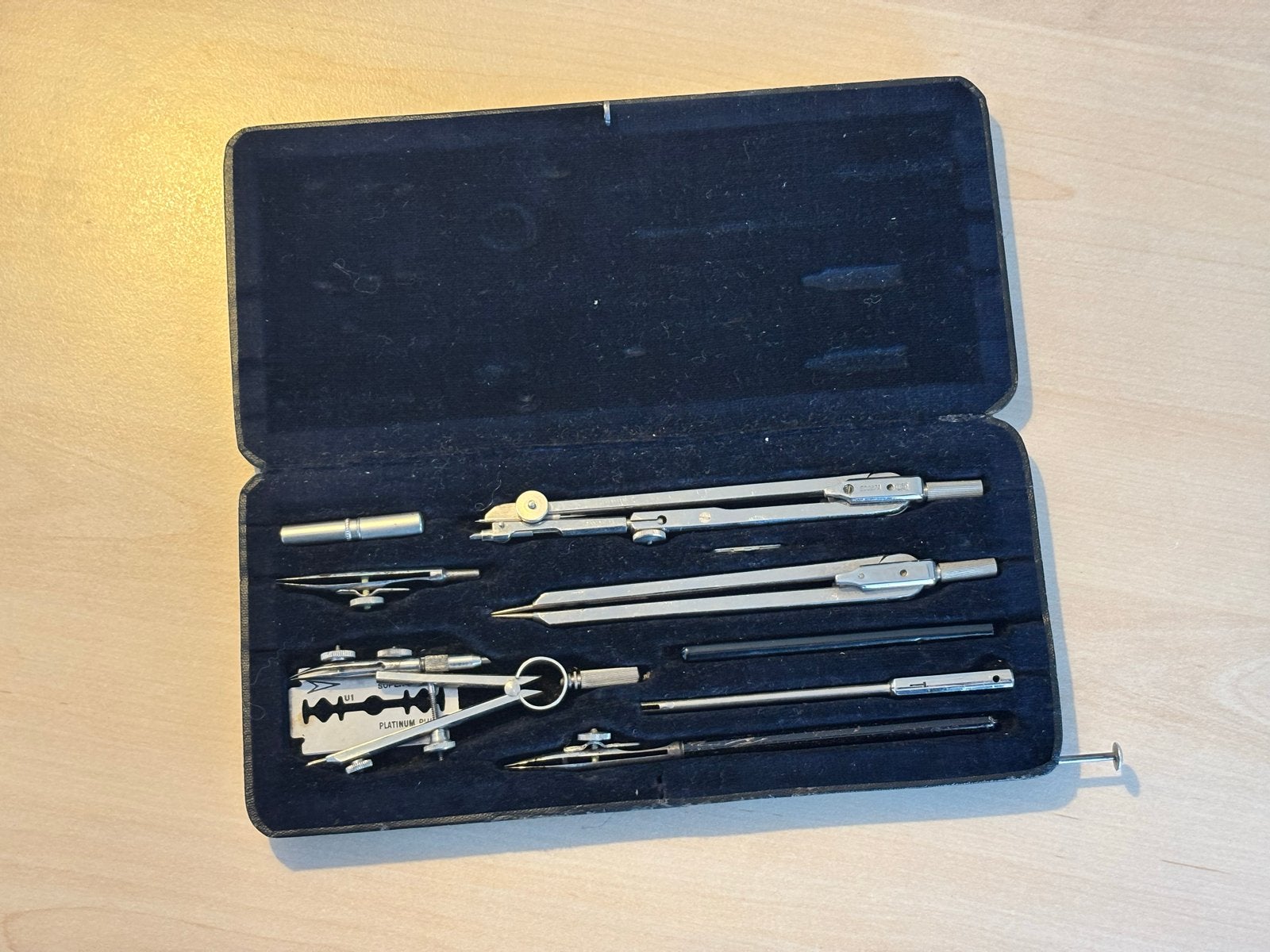 Vintage Ahrend Tekenset No. 175-1 in originele doos, Ophalen of Verzenden