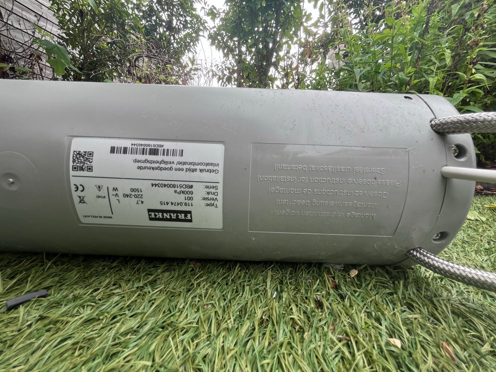 Franke Boiler - 1500W, Ophalen, Gebruikt, Inbouw, Elektrisch