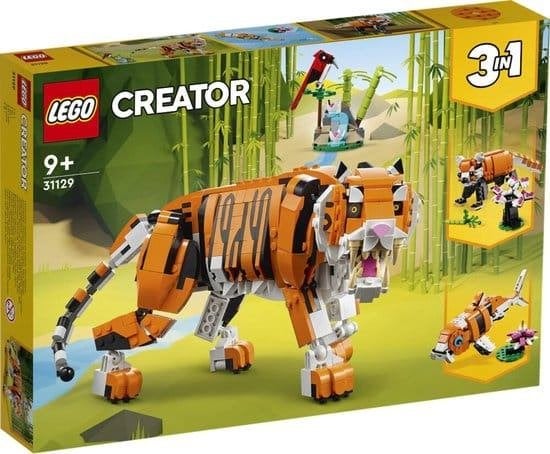 lego creator 3 in 1 Tijger, Ophalen of Verzenden, Zo goed als nieuw, Compleet, Lego