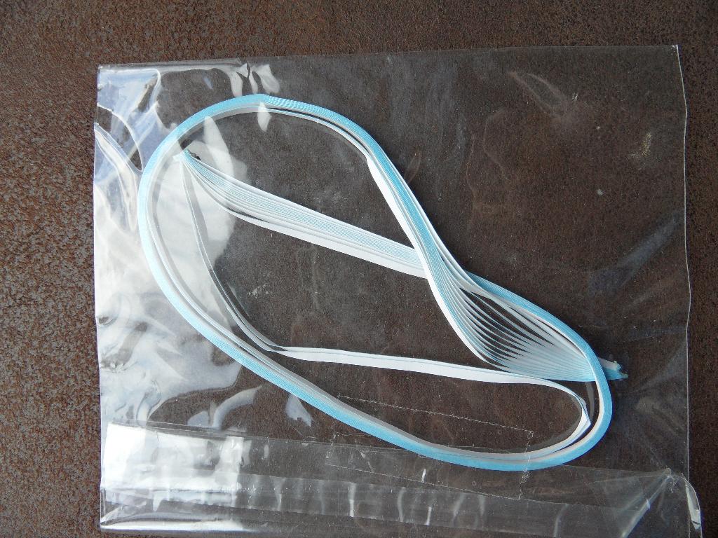 Quilling paper – papierfiligraanstroken 3mm parelmoer blauw, Nieuw, Ophalen of Verzenden, Papier of Karton, Blauw