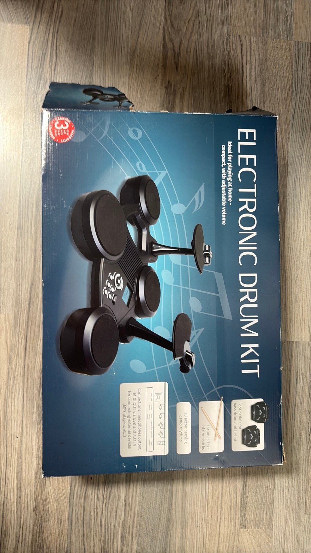 Electronic drum kit, Ophalen of Verzenden, Zo goed als nieuw, Overige merken