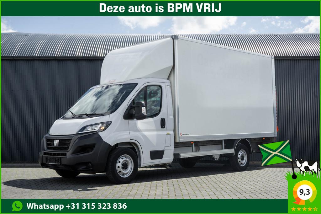 Fiat Ducato MultiJet | Camera | Carplay | Cruise | Airco, Voorwielaandrijving, Gebruikt, Zwart, 4 cilinders