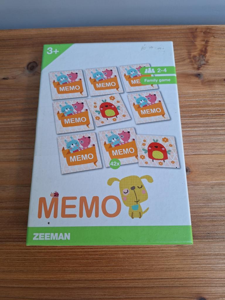 Memo speel, als nieuw, compleet, Ophalen of Verzenden, Zo goed als nieuw