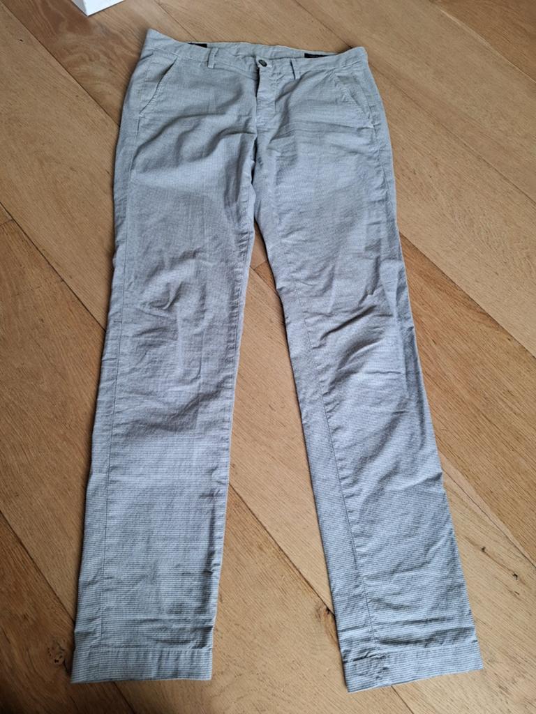 Mason's Geruit Chino Pantalon Maat 50 (M), Ophalen of Verzenden