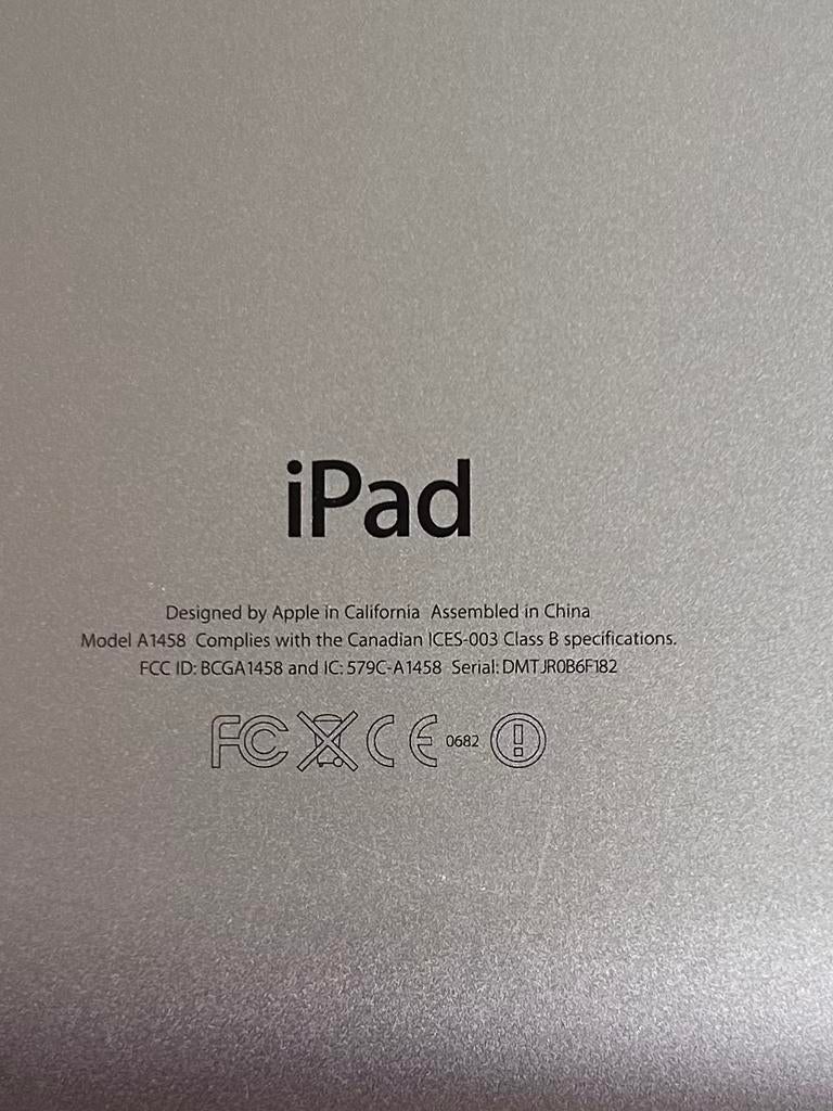 Apple iPad Air 4 (A1458) 16GB Wi-Fi Zilver, Computers en Software, Apple iPads, Gebruikt, Apple iPad Air, 16 GB, Wi-Fi