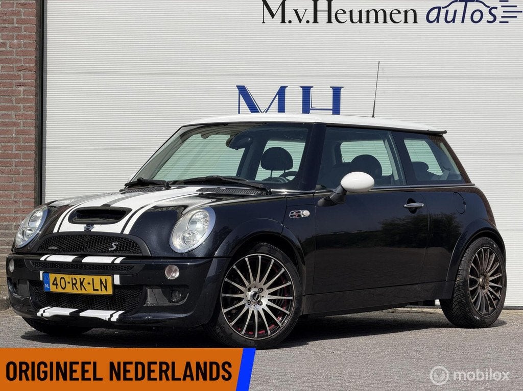 Mini Mini 1.6 Cooper S Body Panoramadak Eiseman Uitlaat, Voorwielaandrijving, Stof, Zwart, 4 cilinders