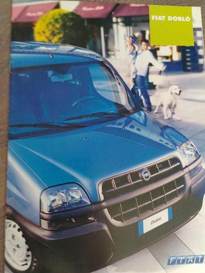 Fiat Doblo autofolder, Ophalen of Verzenden, Nieuw, Overige merken