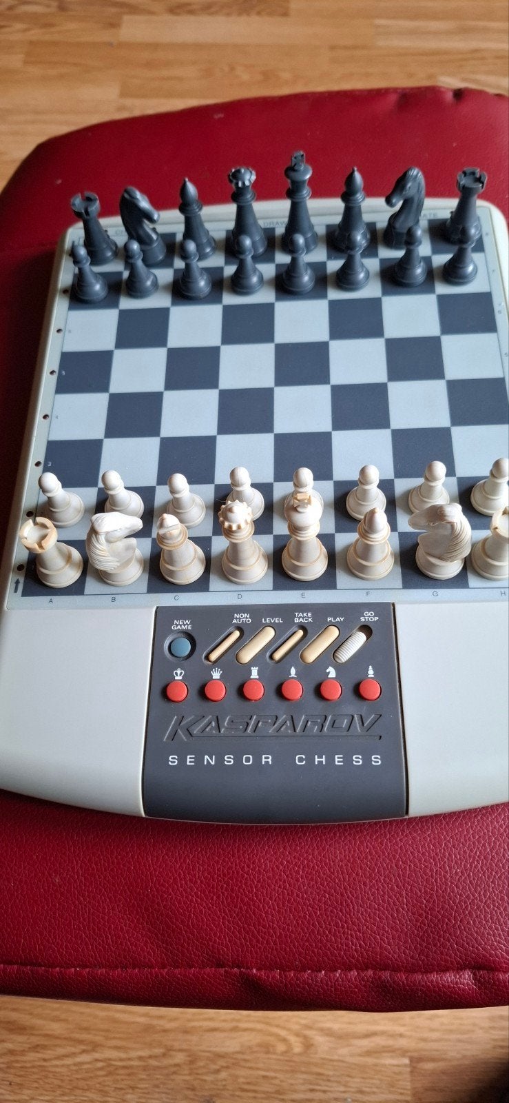 Saitek Kasparov Sensor Chess Schaakcomputer, Ophalen of Verzenden, Gebruikt, Schaken