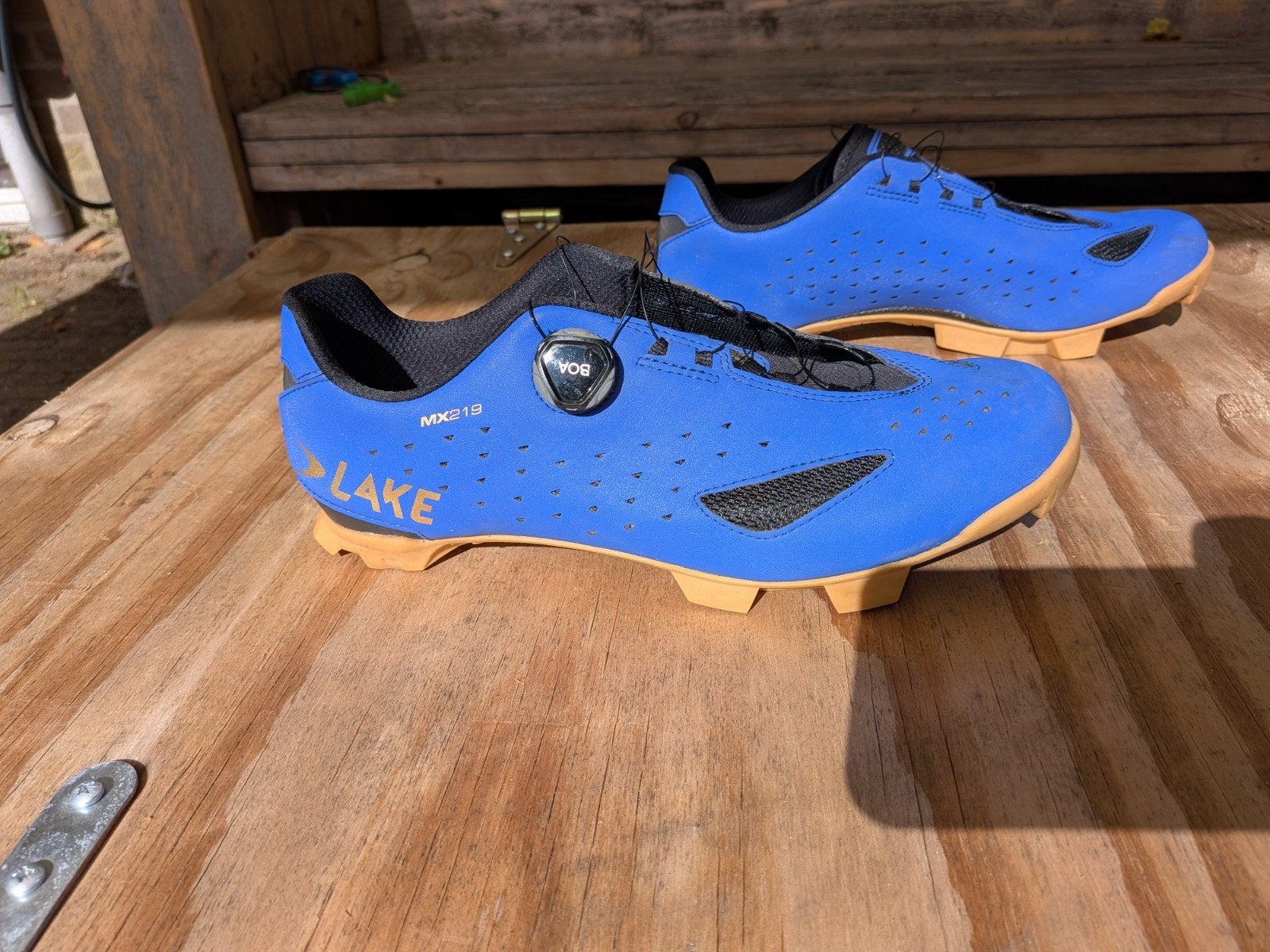 Lake mx219 maat 47 wide mtb/gravel schoenen, Gebruikt, Heren, Schoenen, Overige maten