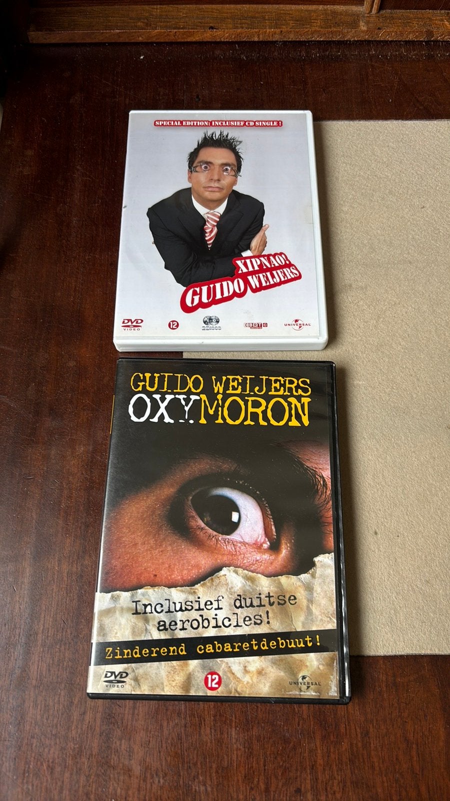 Guido Wijers - oxymoron & Xipnao!, Alle leeftijden, Ophalen of Verzenden, Zo goed als nieuw, Stand-up of Theatershow