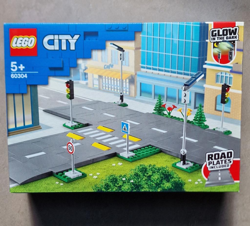 LEGO 4x City 60304 Wegplaten - Nieuw in ongeopende doos, Ophalen of Verzenden