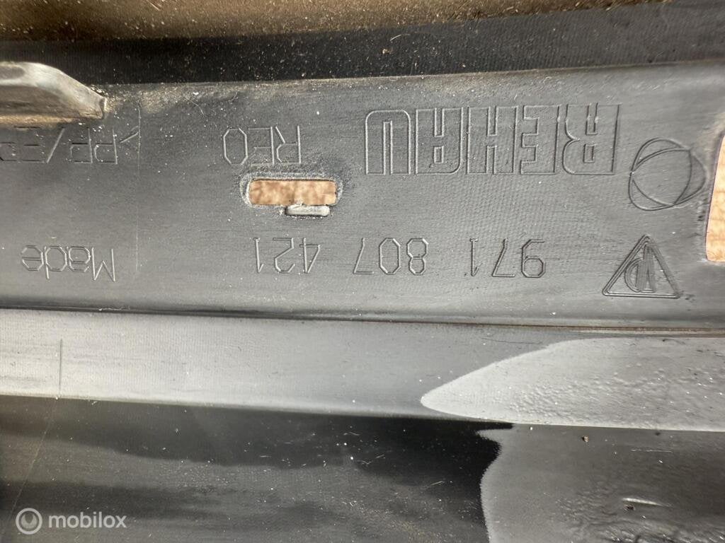 Achterbumper porsche panamera 971 971807421 Origineel, Gebruikt, Ophalen of Verzenden, Achter, Bumper