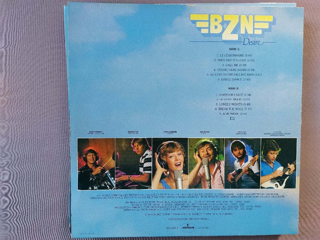 LP:  BZN  -  5 LP's   (kan ook per stuk), LP, Gebruikt, Pop, 12 inch