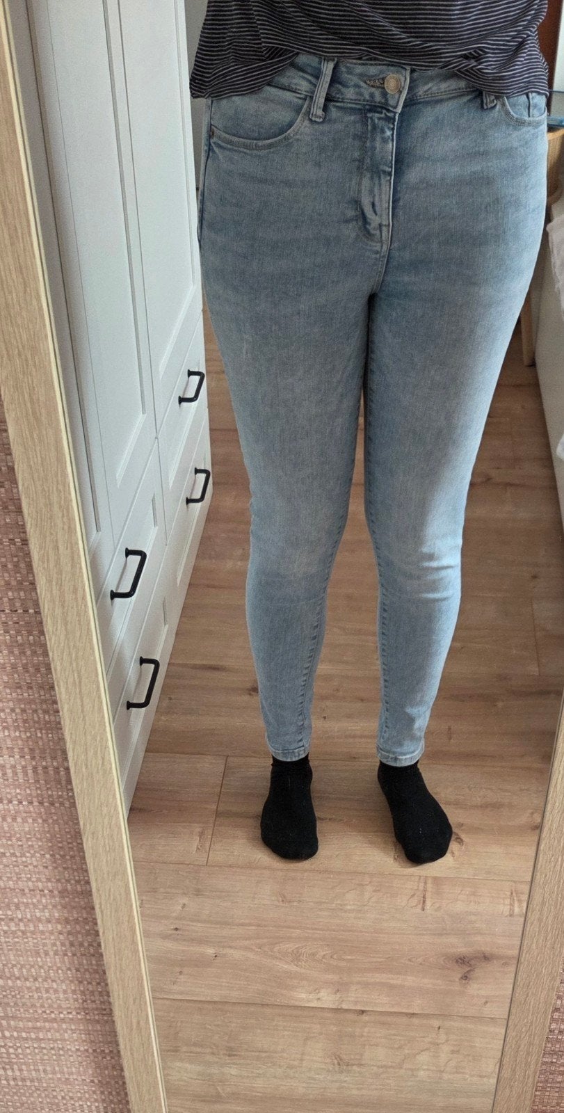 Dames skinny jeans c&a maat 40, Maat 38/40 (M), Blauw, Ophalen of Verzenden, Zo goed als nieuw