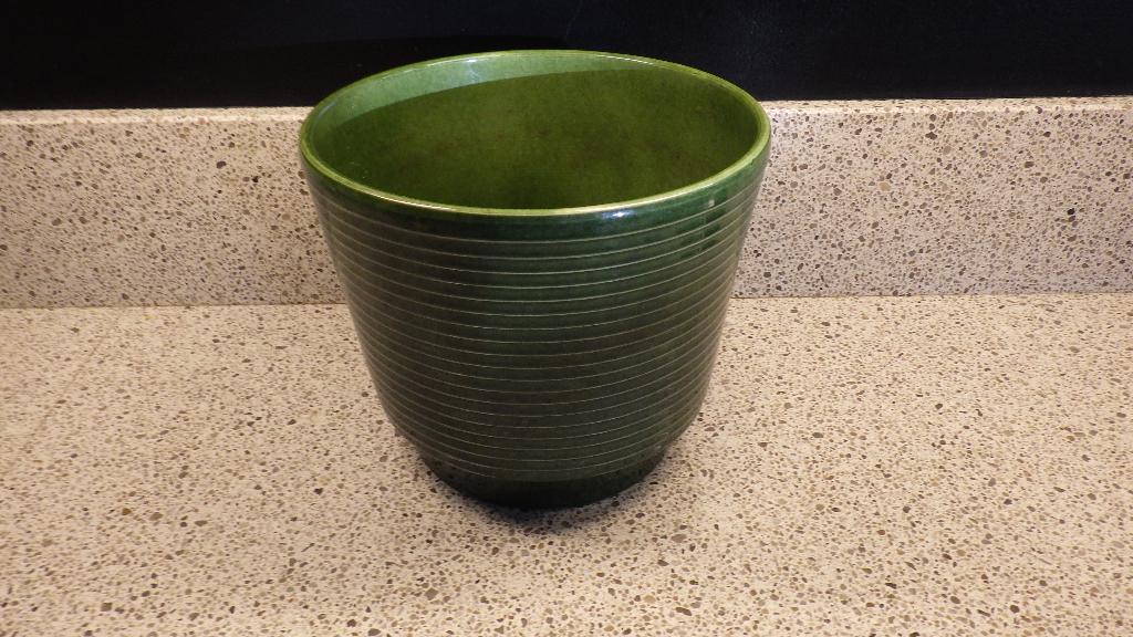 groene retro overpot, Ophalen of Verzenden, Overige typen