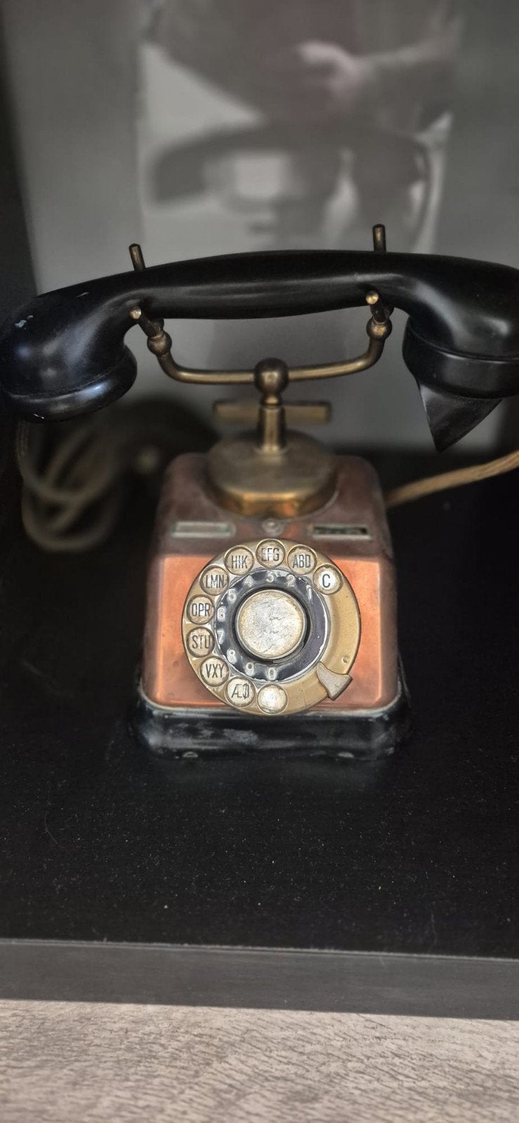Vintage Ericsson/LM Ericsson Draaischijf Telefoon, Ophalen of Verzenden