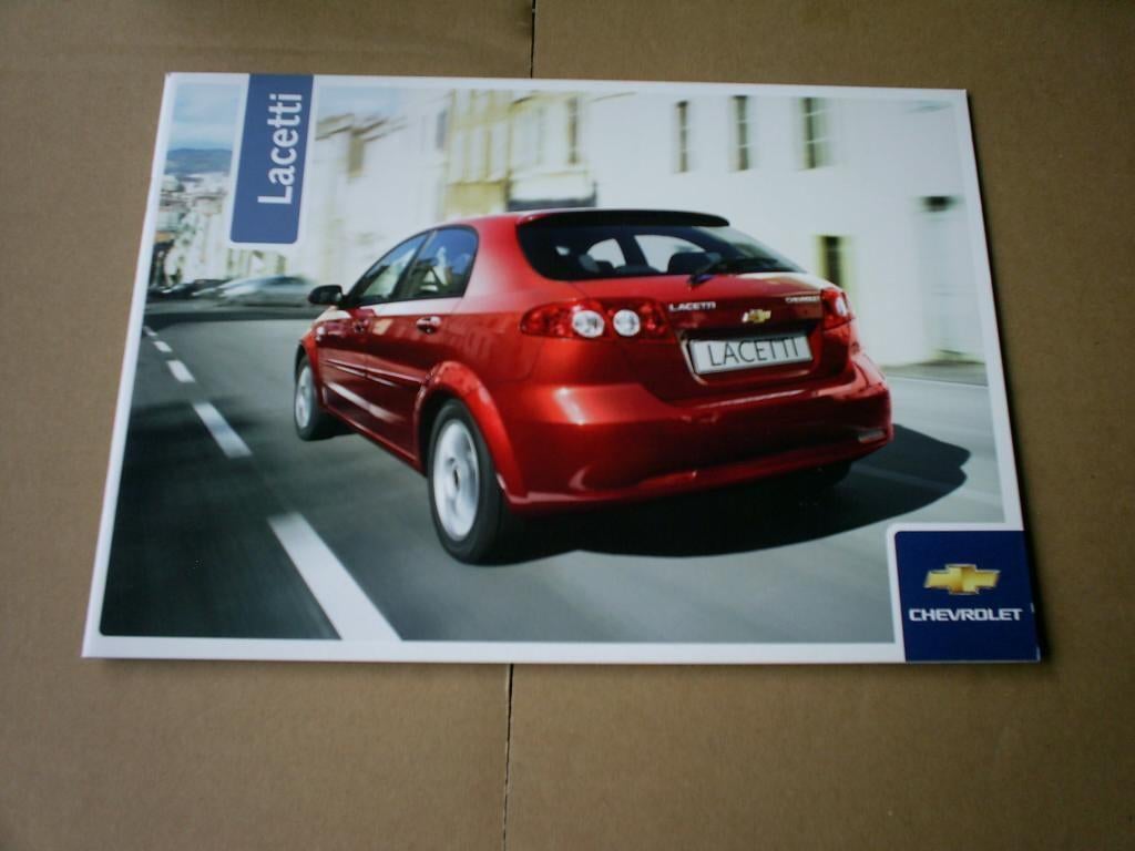 Chevrolet Lacetti 2006 / 2007 24 pag., Verzenden, Zo goed als nieuw, Chevrolet