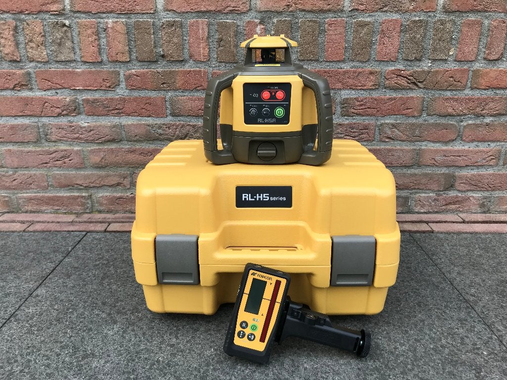 Bouwlaser/roterende laser Topcon RL-H5A ontv.met MM-aflezing, Topcon Nederland bv, Nieuw, Ophalen of Verzenden, Amersfoort