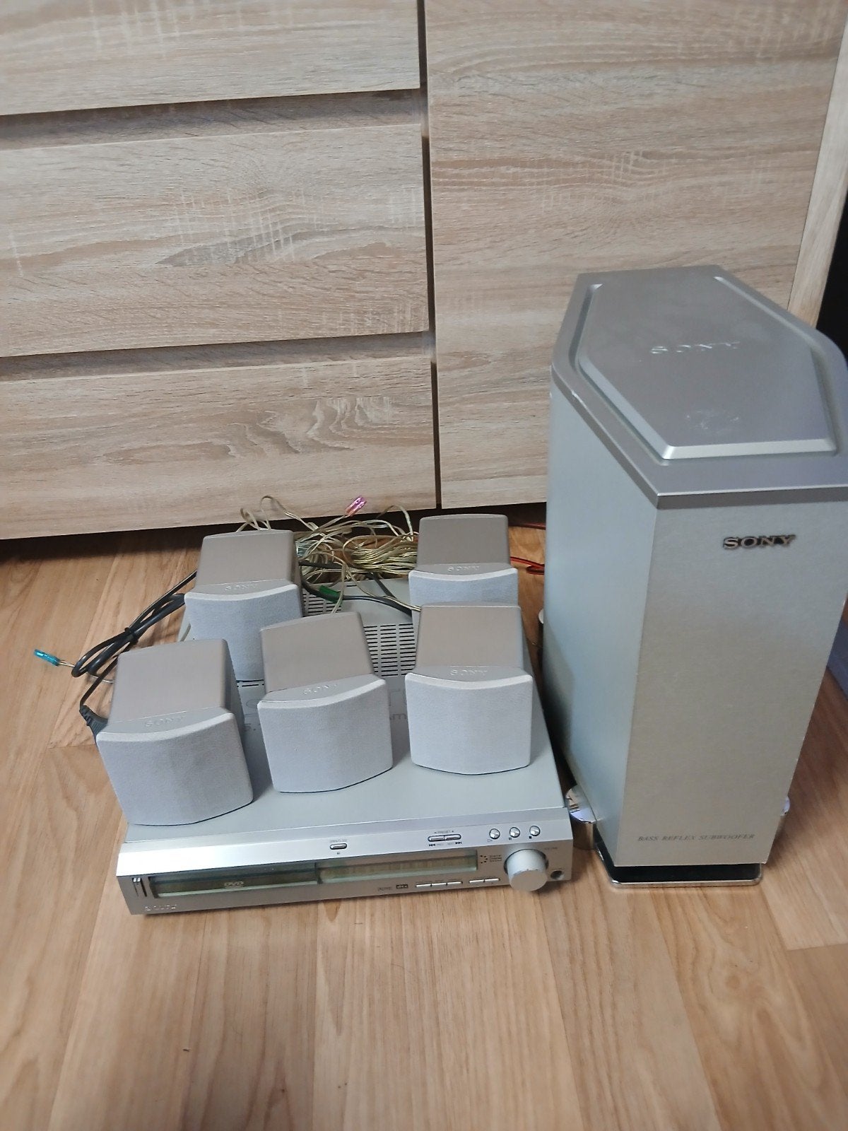 Sony HCD-S500 Home Cinema Set met DVD-speler en 5.1 geluid, Ophalen