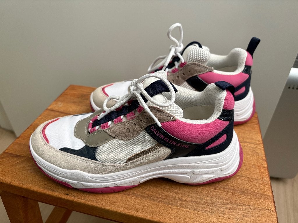 Sneakers van Calvin Klein Jeans maat 38, Ophalen, Overige kleuren, Sneakers of Gympen, Zo goed als nieuw
