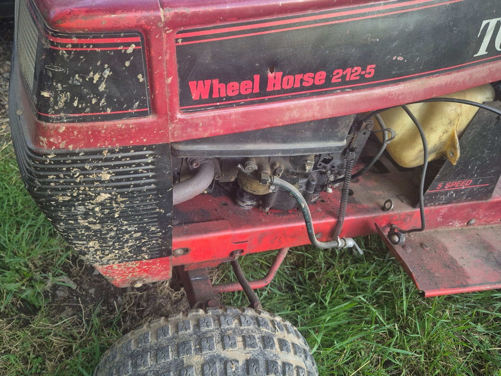 Toro Wheel Horse 212-5 Zitmaaier - Onderdelen/Opknapper, Tuin en Terras, Ophalen, Gebruikt, 50 cm of meer